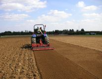 Our RotaDairon machines bury stones, break up lumps & clods, level the ground and achieve a fine tilth seedbed perfect for grass seeding.